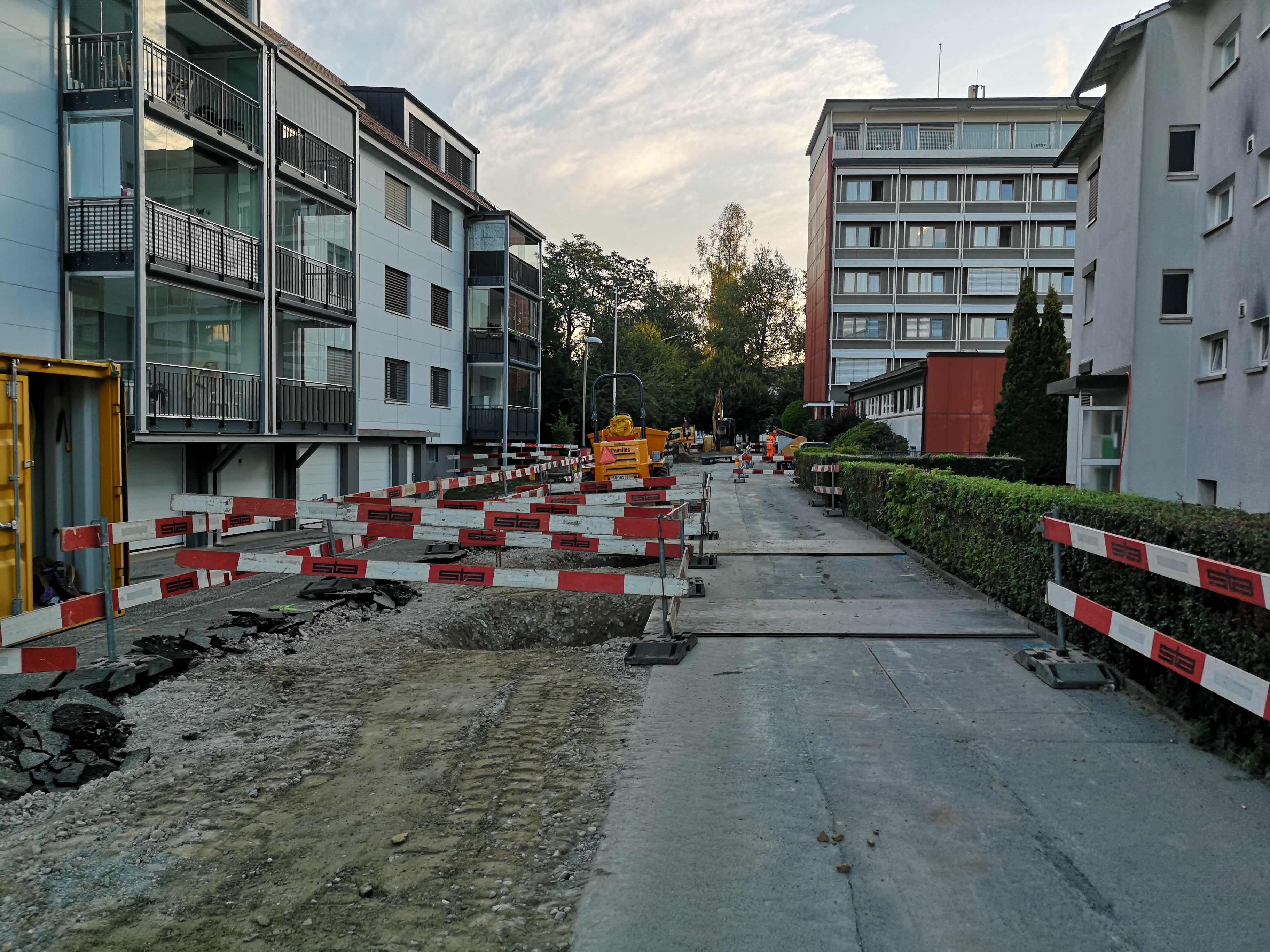 2021 - Sanierung Pestalozzistrasse, Olten