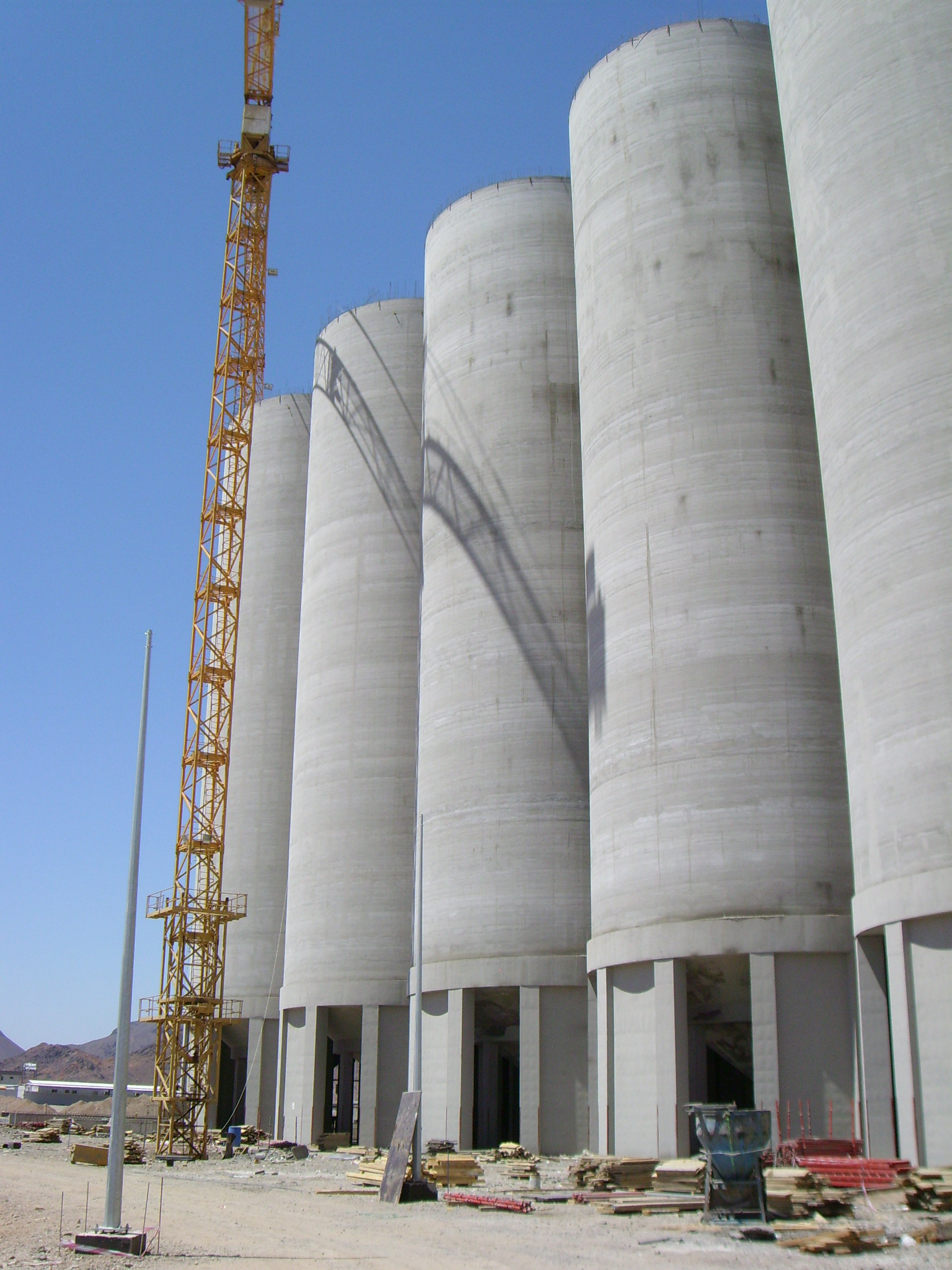 2007 - Getreidesilo Medina, Saudi Arabien