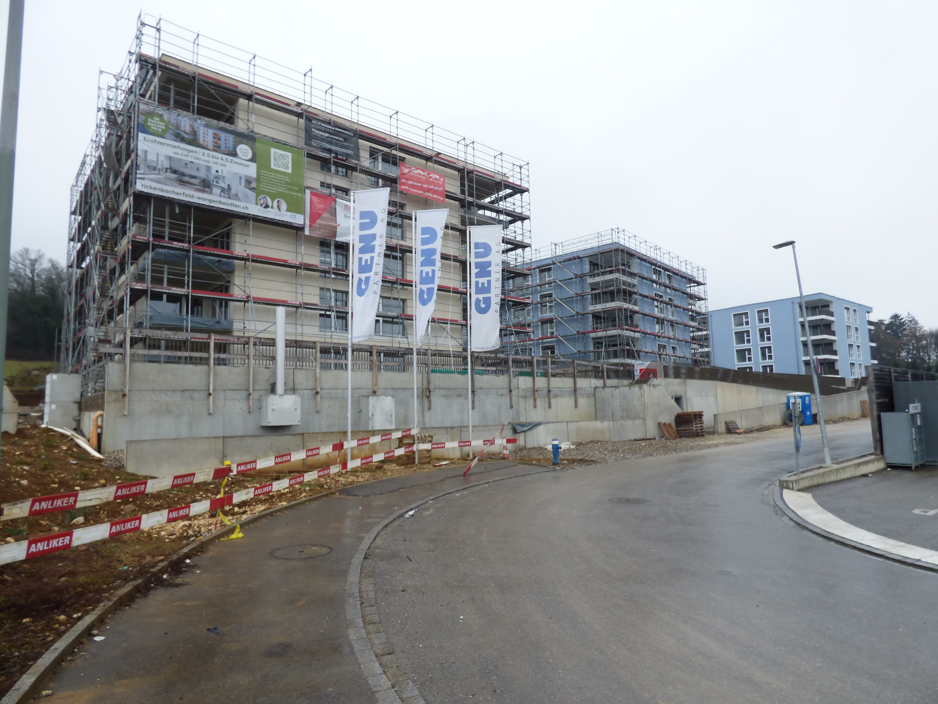 2025 - 3 MFH mit Tiefgarage Rickenbacherfeld, Wangen b.O.